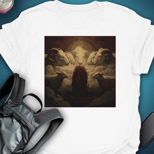 Before the Throne graphic T-shirt – Festival clothing by Triptees