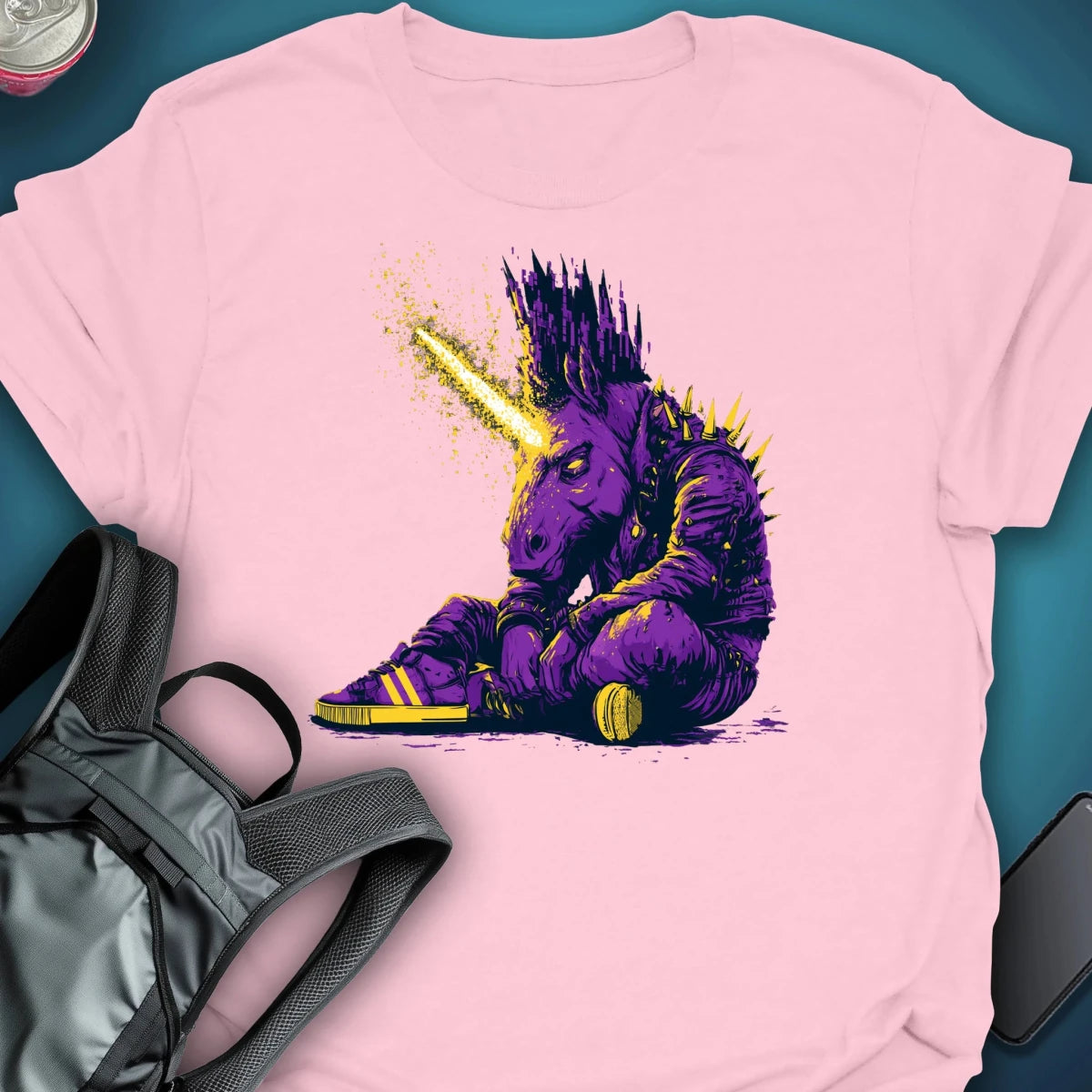 Burnout Myth graphic T-shirt – Festival clothing by Triptees