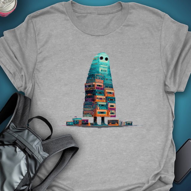 Cassette Phantom graphic T-shirt – Festival clothing by Triptees
