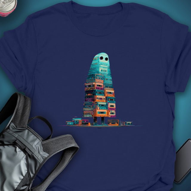 Cassette Phantom graphic T-shirt – Festival clothing by Triptees