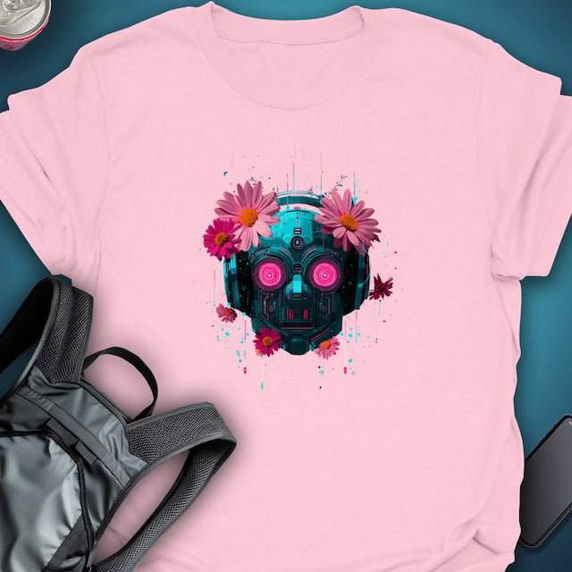 Cyber Bloom graphic T-shirt – Festival clothing by Triptees