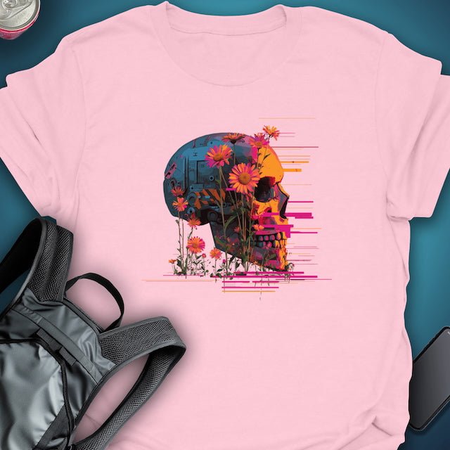 Flora Override graphic T-shirt – Festival clothing by Triptees