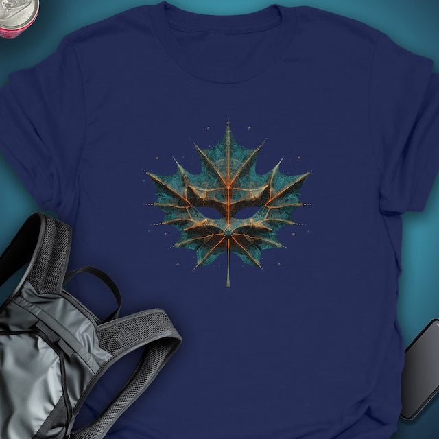 Fractal Fall graphic T-shirt – Festival clothing by Triptees