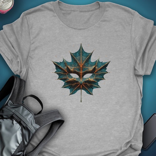 Fractal Fall graphic T-shirt – Festival clothing by Triptees