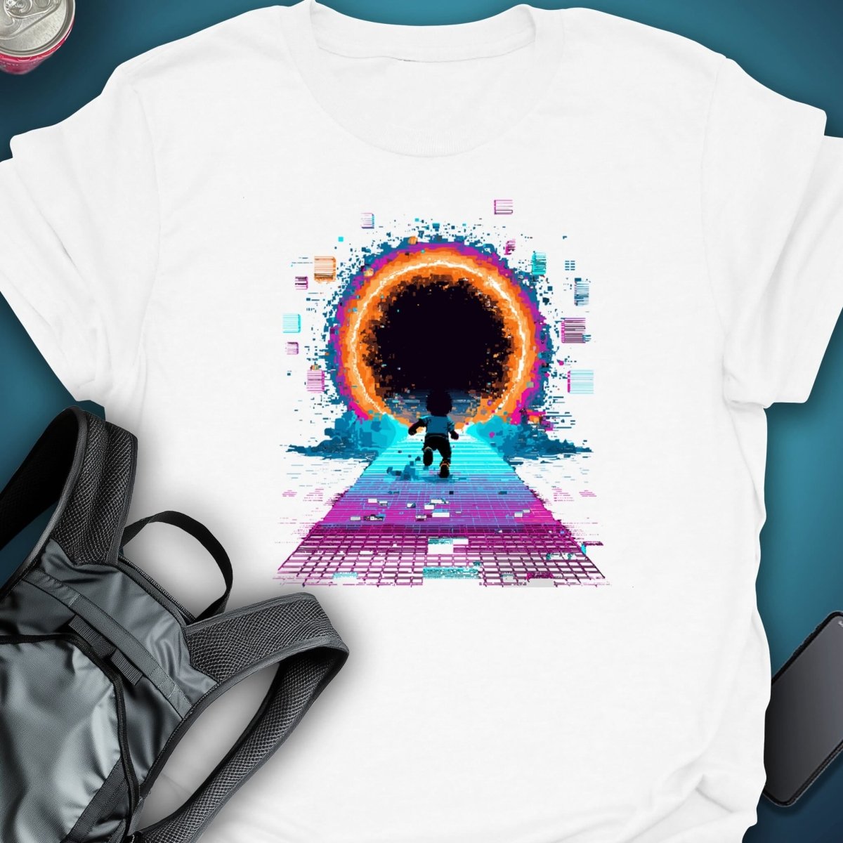 Into The Portal graphic T-shirt β Festival clothing by Triptees
