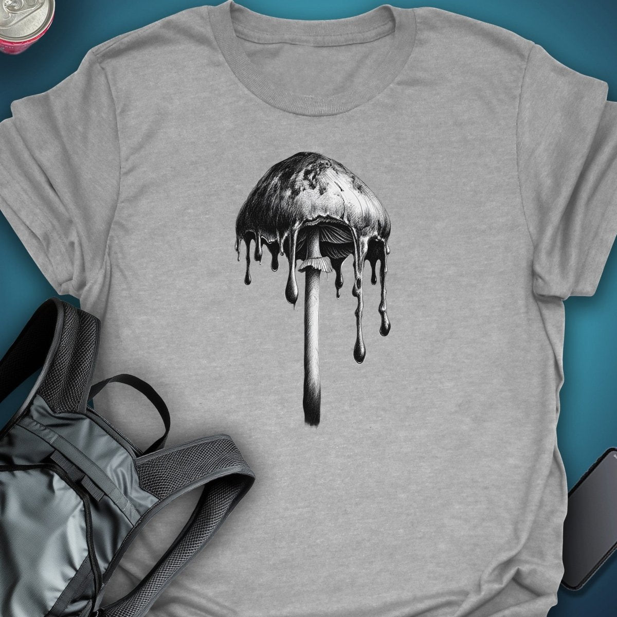 Melting Spore Graphic T-Shirt graphic T-shirt – Festival clothing by Triptees