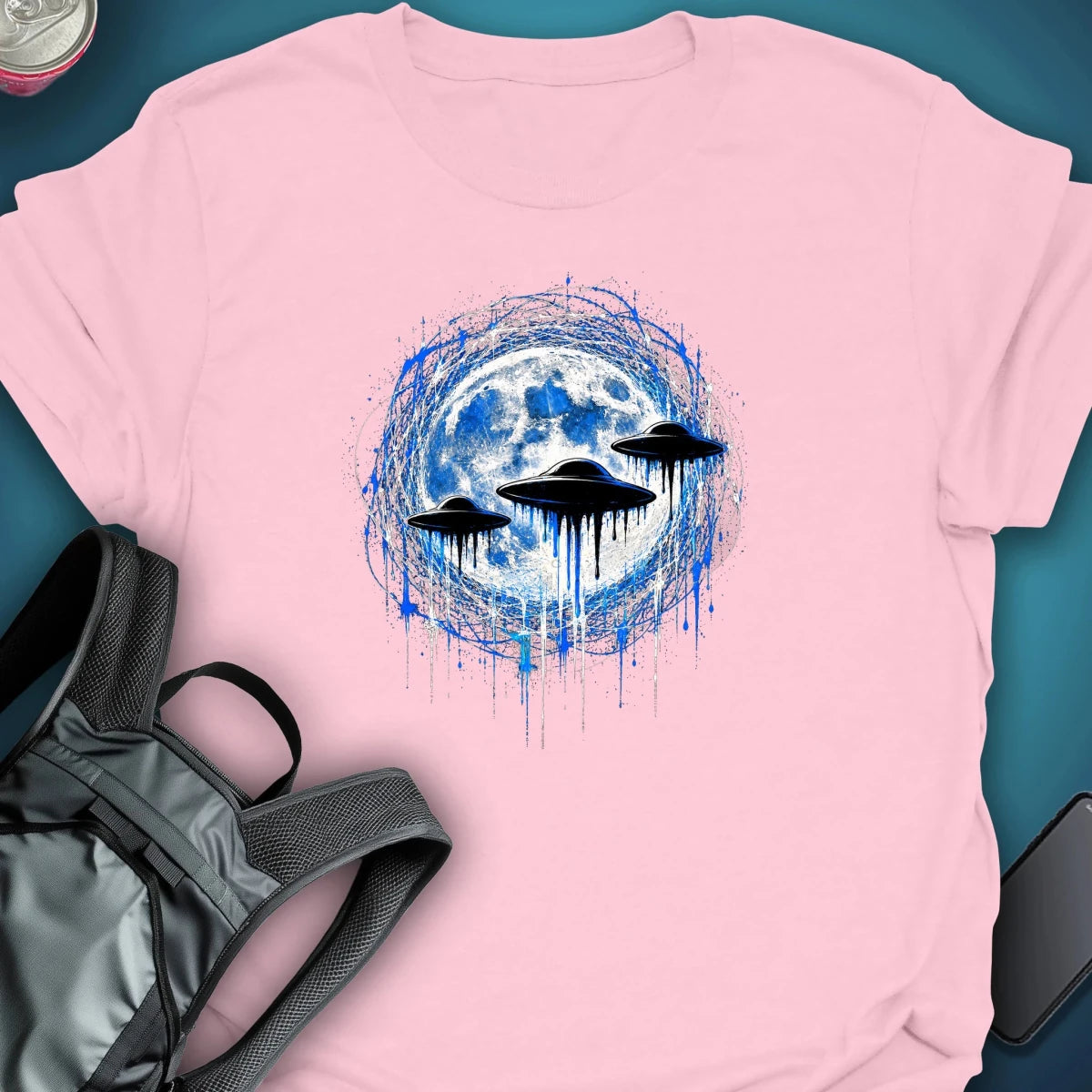 Moon Patrol Graphic T-shirt graphic T-shirt – Festival clothing by Triptees