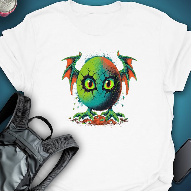 Neon Hatchling graphic T-shirt β Festival clothing by Triptees