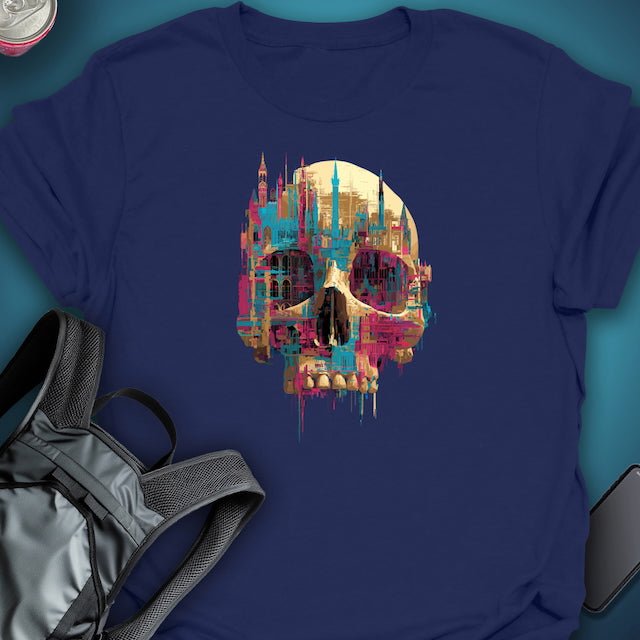 Neon Reliquary graphic T-shirt – Festival clothing by Triptees