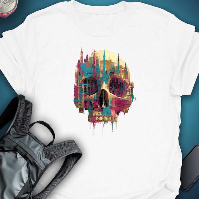 Neon Reliquary graphic T-shirt – Festival clothing by Triptees