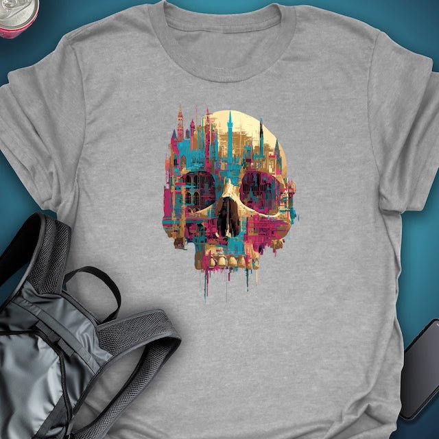 Neon Reliquary graphic T-shirt – Festival clothing by Triptees