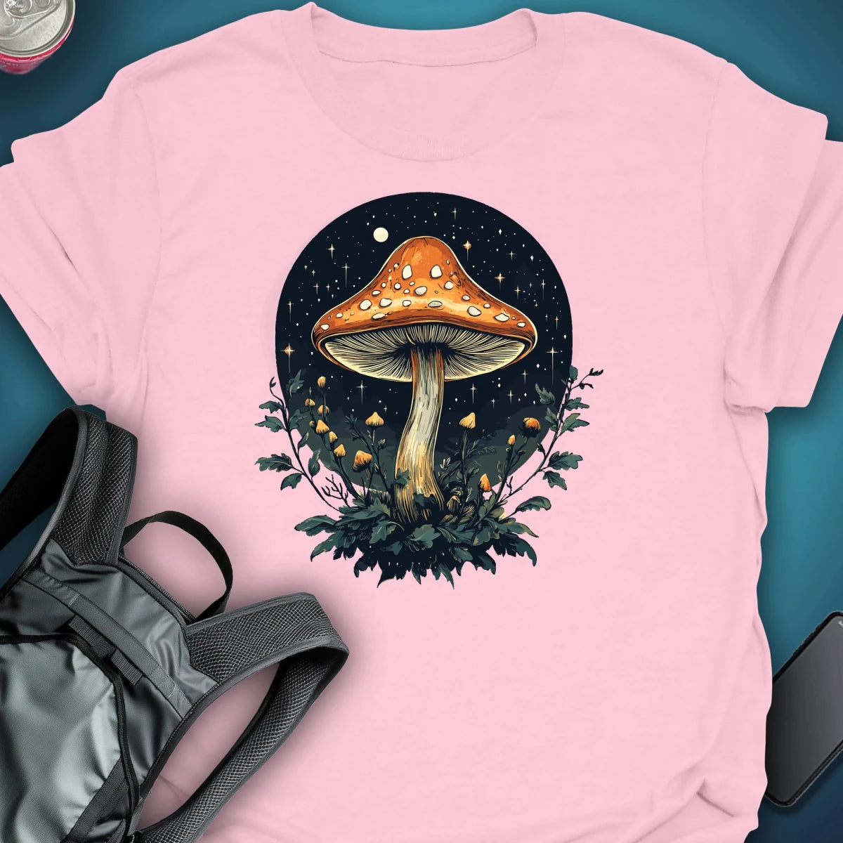 Nightcap graphic T-shirt – Festival clothing by Triptees