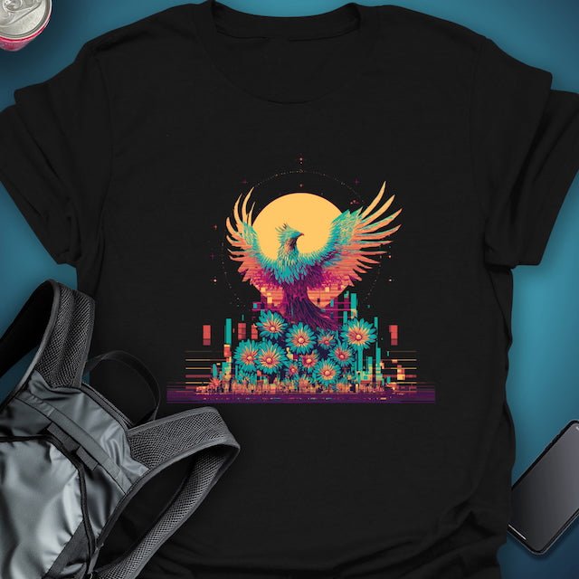 Phoenix Bloom graphic T-shirt – Festival clothing by Triptees