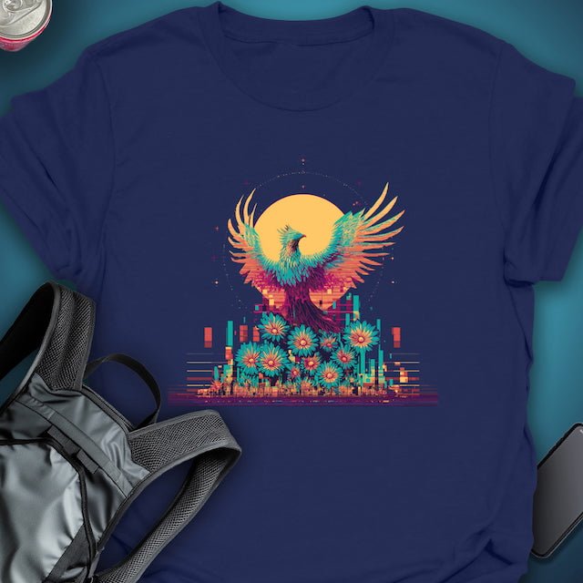Phoenix Bloom graphic T-shirt – Festival clothing by Triptees