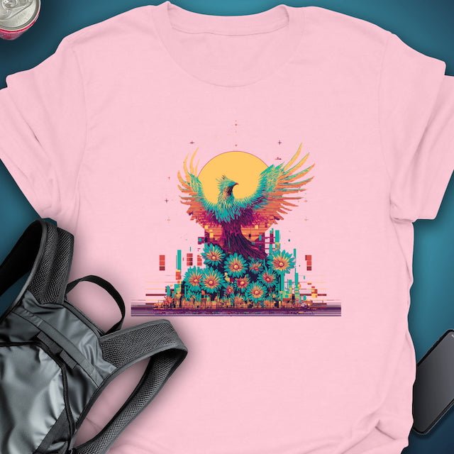 Phoenix Bloom graphic T-shirt – Festival clothing by Triptees