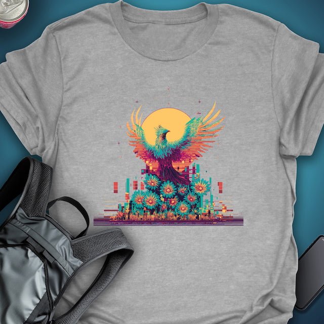 Phoenix Bloom graphic T-shirt – Festival clothing by Triptees