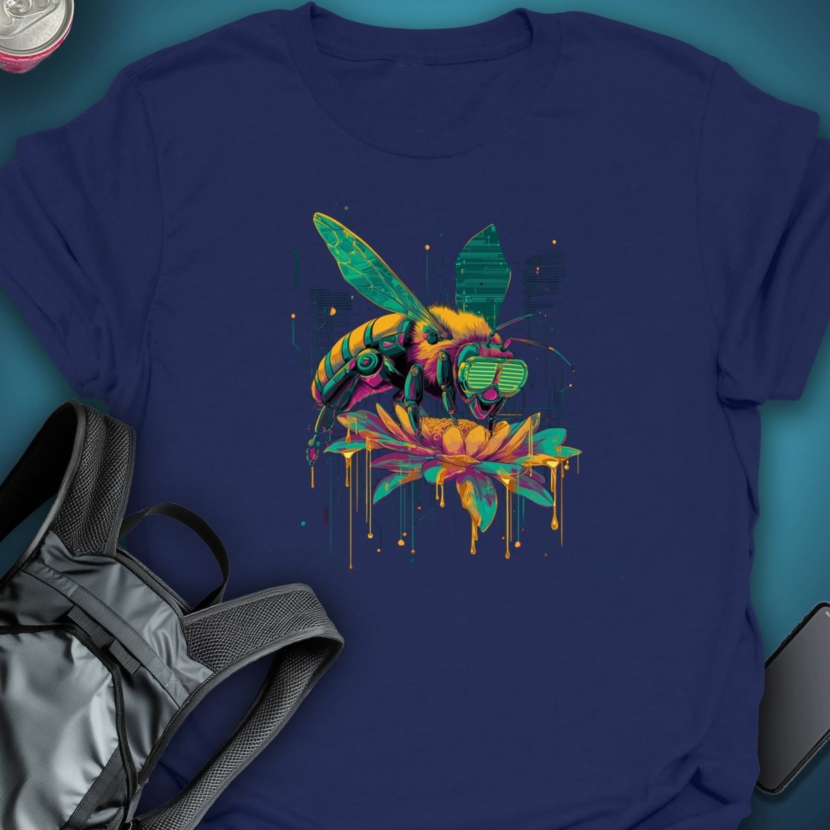 Pollinate.exe graphic T-shirt β Festival clothing by Triptees