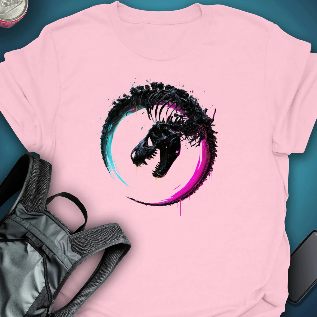 Rex Remains Graphic T-shirt graphic T-shirt – Festival clothing by Triptees