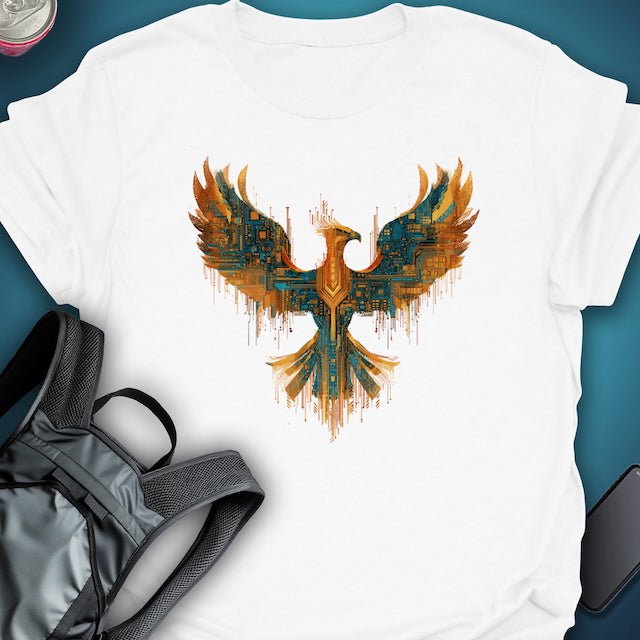 Rise Protocol graphic T-shirt – Festival clothing by Triptees