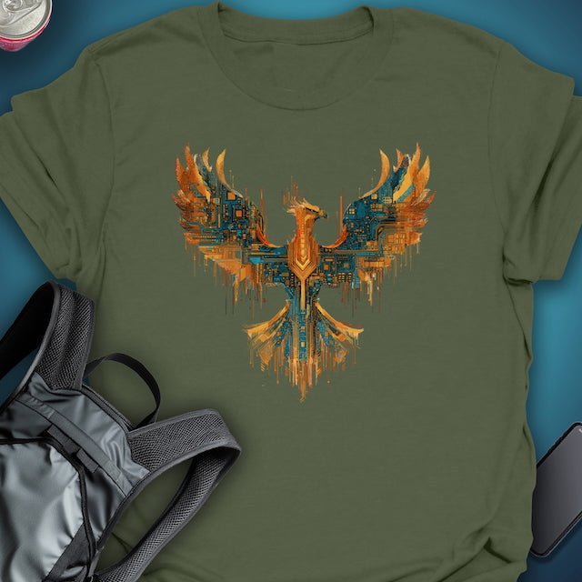 Rise Protocol graphic T-shirt – Festival clothing by Triptees