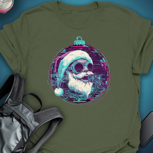 Santa.exe graphic T-shirt – Festival clothing by Triptees