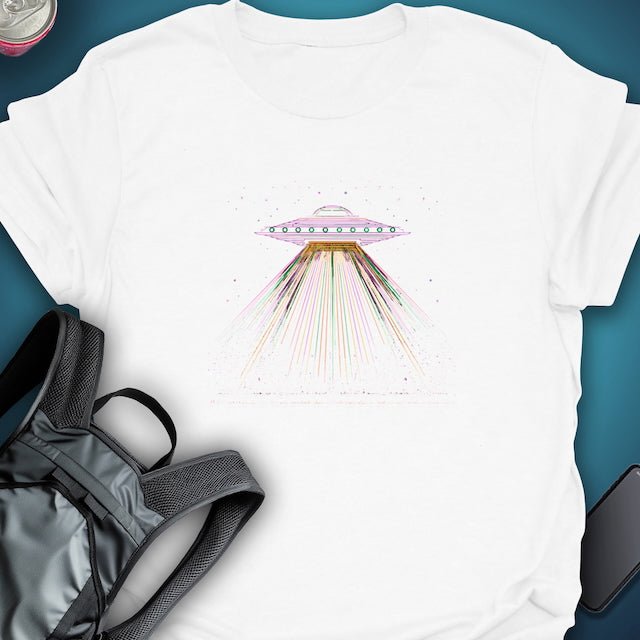 Spectrum Abduction graphic T-shirt – Festival clothing by Triptees