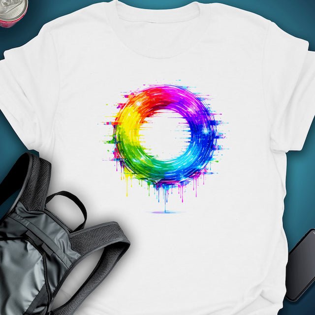 SPECTRUM LOOP graphic T-shirt β Festival clothing by Triptees