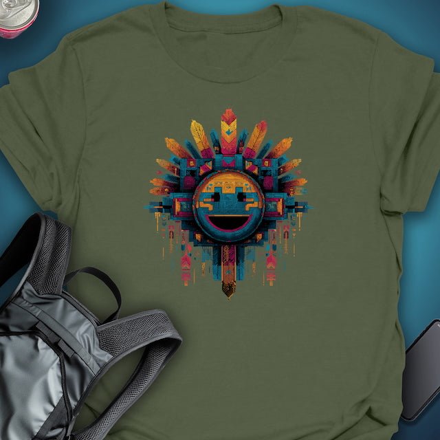 Temple Frequency graphic T-shirt – Festival clothing by Triptees