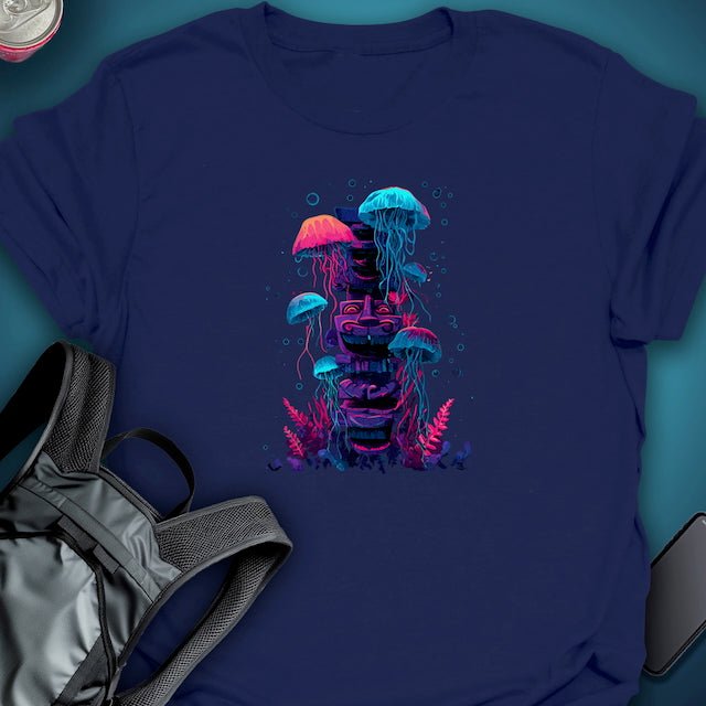 Totem Current graphic T-shirt – Festival clothing by Triptees