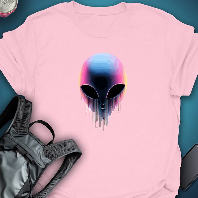 TripTees T-Shirt Alien Flux graphic T-shirt – Festival clothing by Triptees