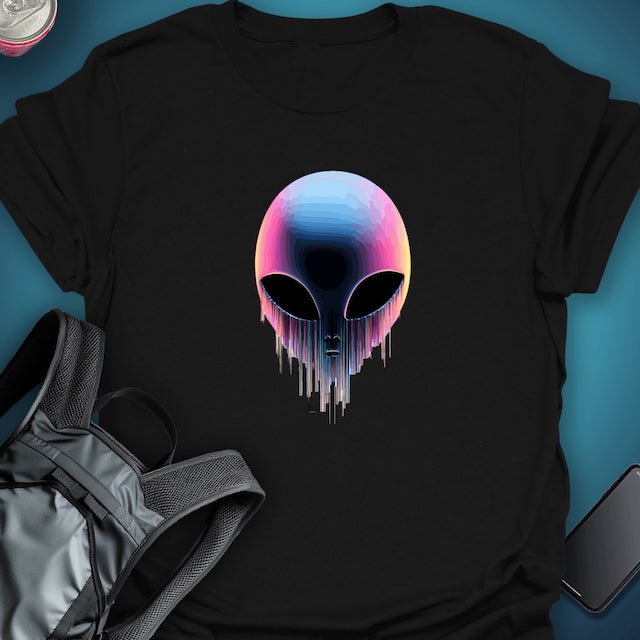 TripTees T-Shirt Alien Flux graphic T-shirt – Festival clothing by Triptees