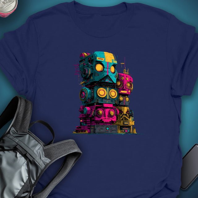 TripTees T-Shirt Bass Totem graphic T-shirt – Festival clothing by Triptees
