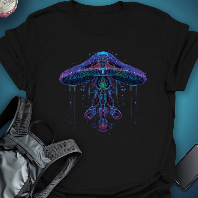 Triptees T-shirt Cybercap graphic T-shirt – Festival clothing by Triptees