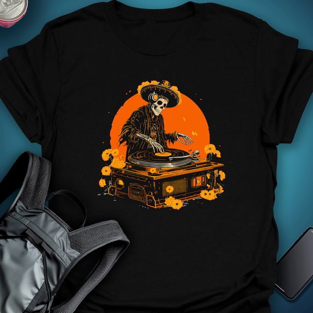 TripTees T-Shirt Deadbeat DJ graphic T-shirt – Festival clothing by Triptees