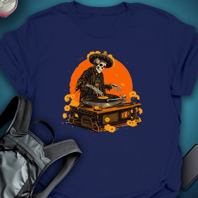 TripTees T-Shirt Deadbeat DJ graphic T-shirt – Festival clothing by Triptees