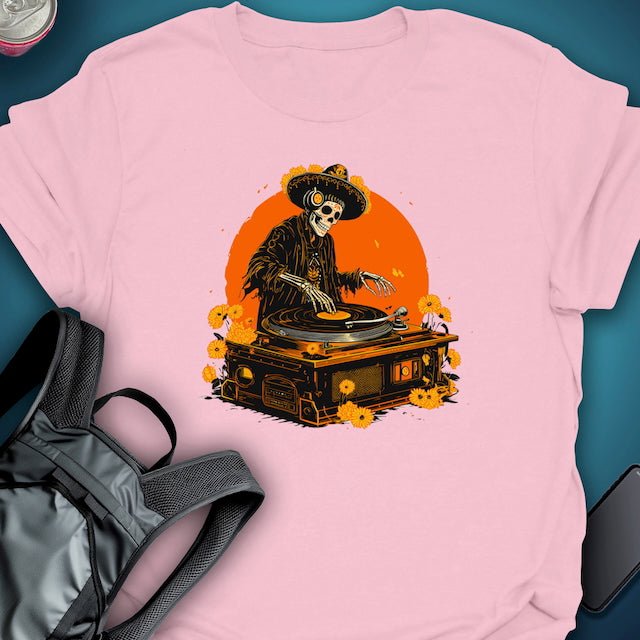 TripTees T-Shirt Deadbeat DJ graphic T-shirt – Festival clothing by Triptees