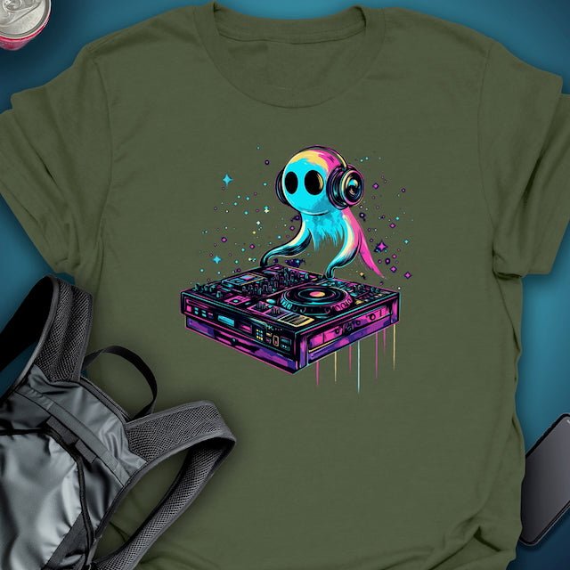 Triptees T-shirt DJ Ghost OG graphic T-shirt – Festival clothing by Triptees