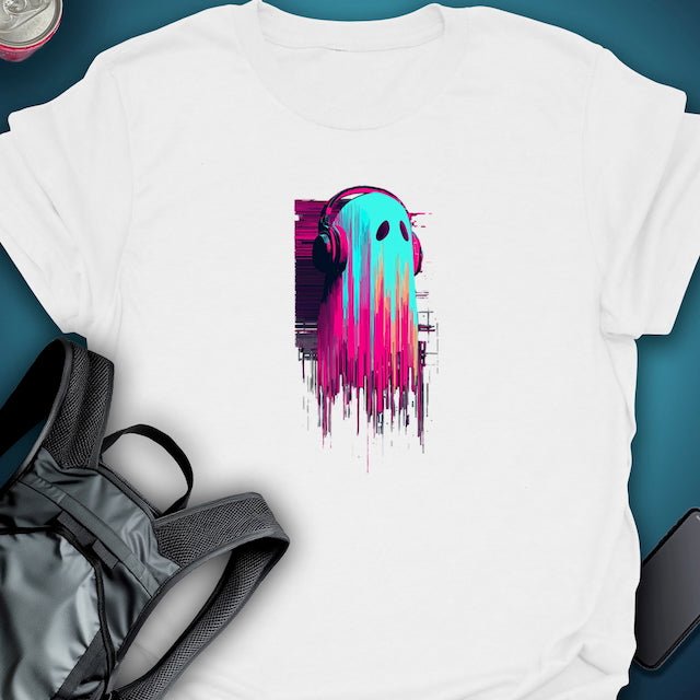 TripTees T-Shirt Echo Ghost graphic T-shirt – Festival clothing by Triptees
