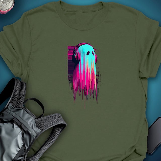 TripTees T-Shirt Echo Ghost graphic T-shirt – Festival clothing by Triptees