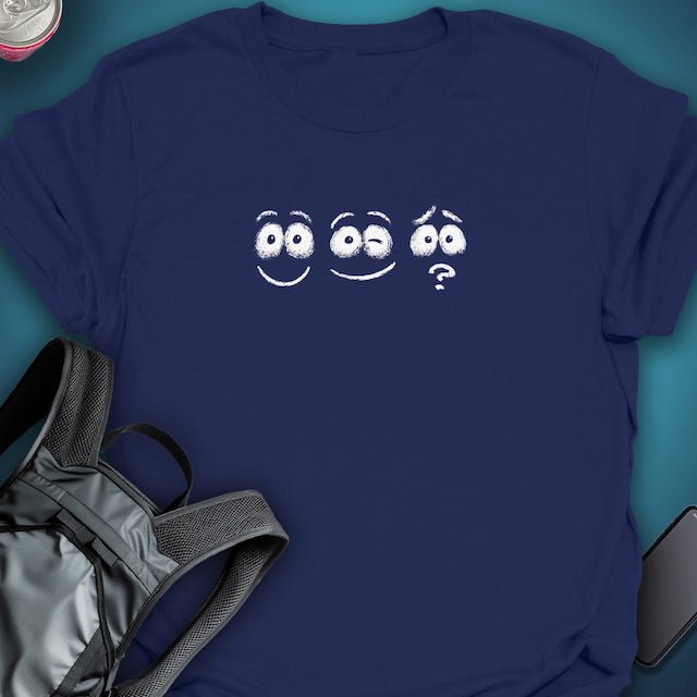 Triptees T-shirt Emoji 3 graphic T-shirt – Festival clothing by Triptees