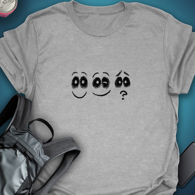 Triptees T-shirt Emoji 3 graphic T-shirt – Festival clothing by Triptees