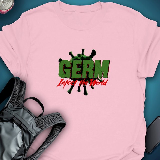 Triptees T-shirt Germ Infect graphic T-shirt – Festival clothing by Triptees