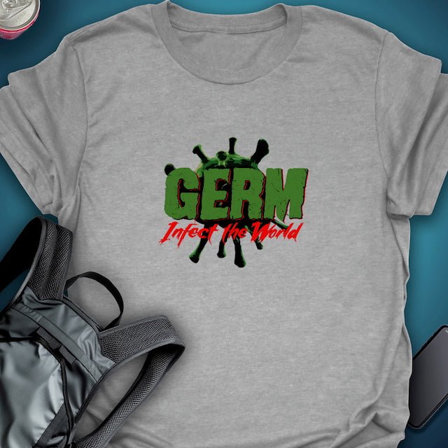 Triptees T-shirt Germ Infect graphic T-shirt – Festival clothing by Triptees