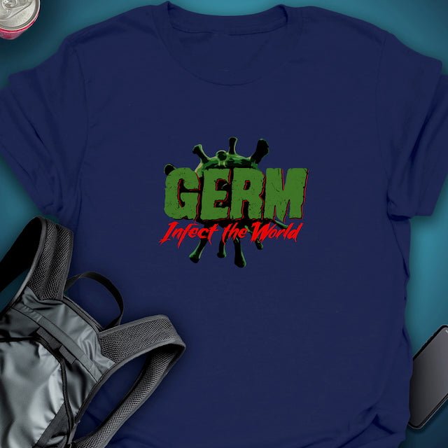 Triptees T-shirt Germ Infect graphic T-shirt – Festival clothing by Triptees