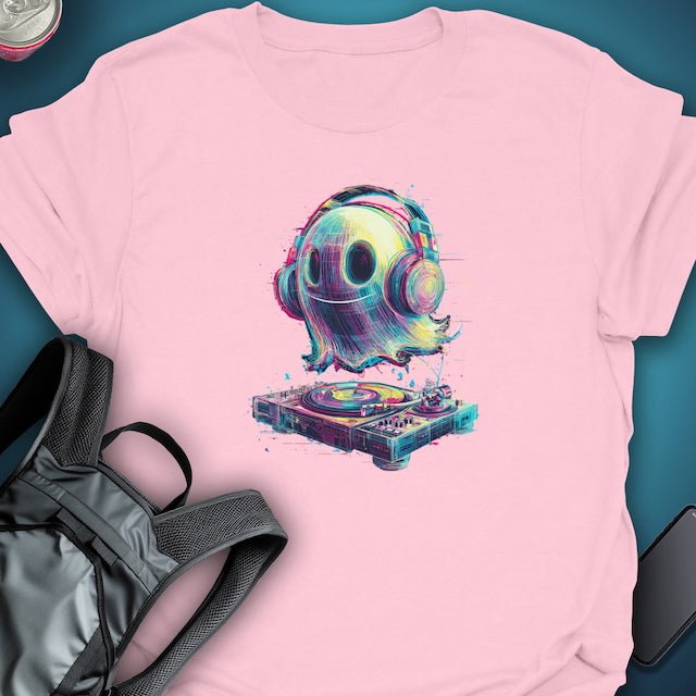 Triptees T-shirt Glitch DJ Ghost graphic T-shirt – Festival clothing by Triptees