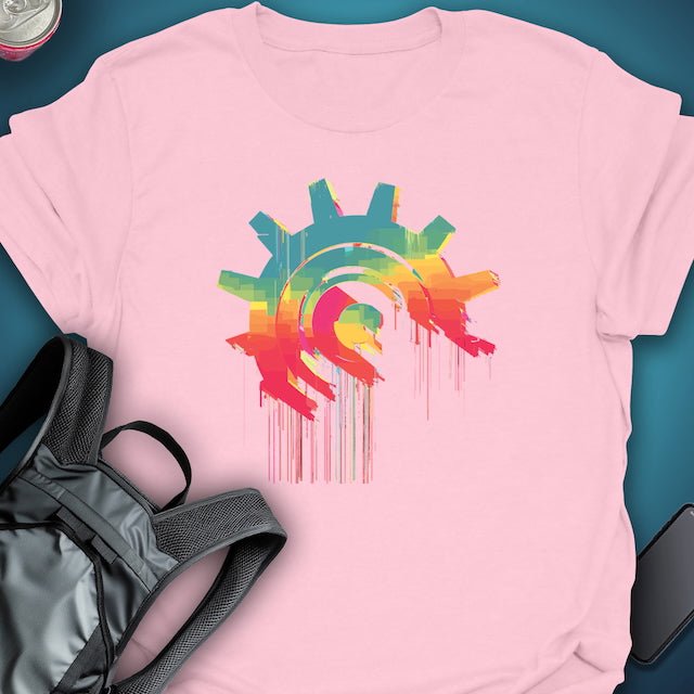Triptees T-shirt Glitch Gear graphic T-shirt – Festival clothing by Triptees