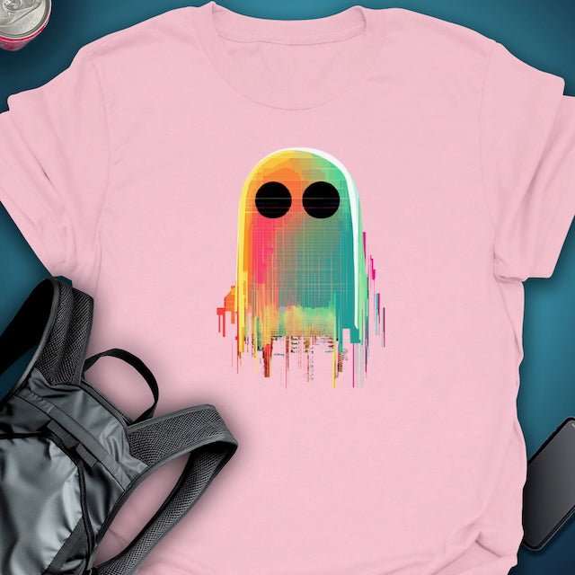 Triptees T-shirt Glitch Ghost OG graphic T-shirt – Festival clothing by Triptees