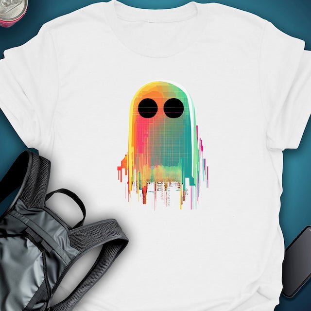 Triptees T-shirt Glitch Ghost OG graphic T-shirt – Festival clothing by Triptees