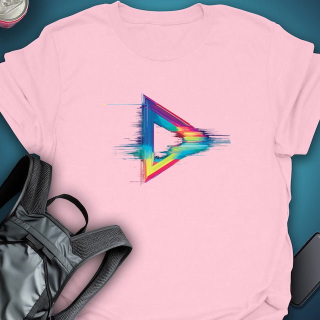 Triptees T-shirt Glitch Play graphic T-shirt – Festival clothing by Triptees