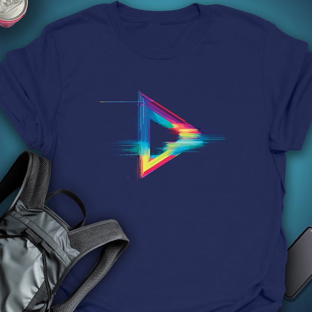 Triptees T-shirt Glitch Play graphic T-shirt – Festival clothing by Triptees